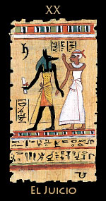 juicio - Tarot Egipcio