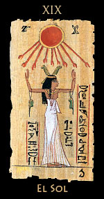 sol - Tarot Egipcio