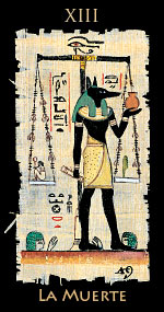 muerte - Tarot Egipcio
